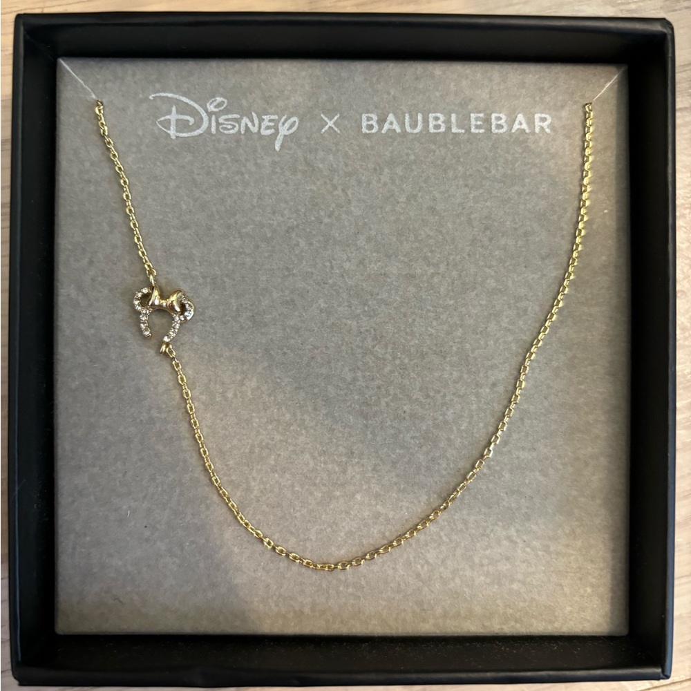 Disney baublebar necklace